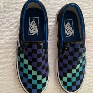 Vans Multicolor purple/teal/blue rare.